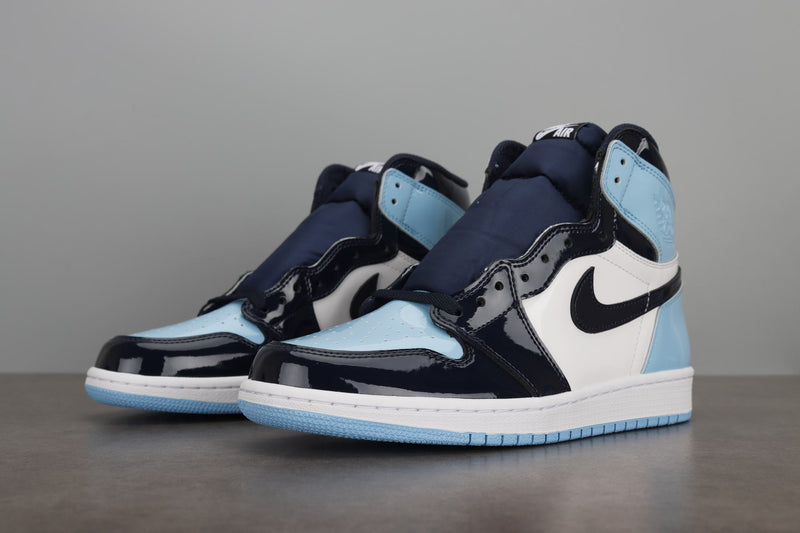 AJ1 RETRO HOGH UNC PATENT “BLUE CHILL”