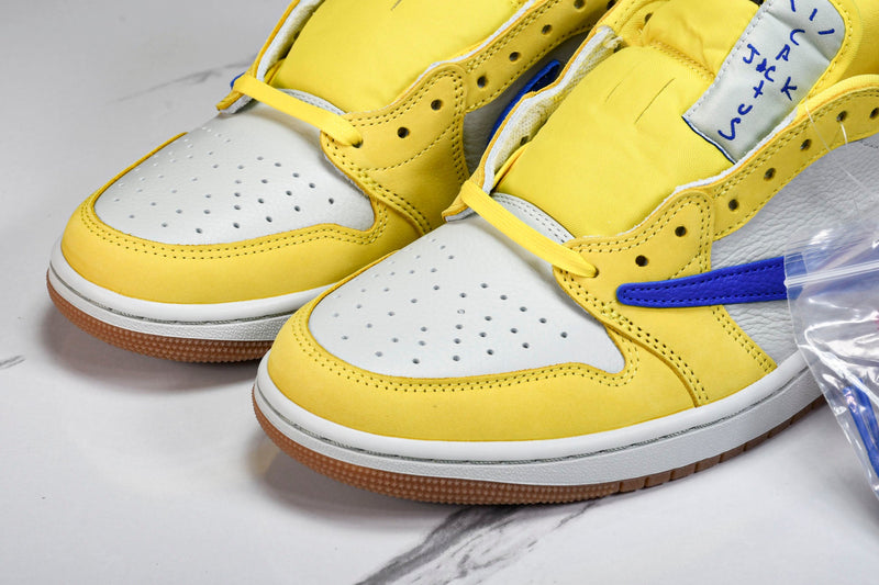 TRAVIS SCOTT AJ1 LOW OG 'CANARY'