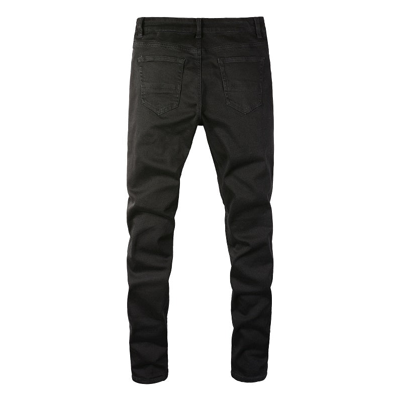 Amiri Full Black Diamonds Jeans