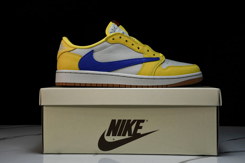 TRAVIS SCOTT AJ1 LOW OG 'CANARY'