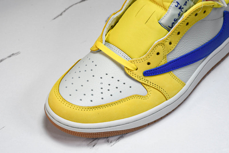 TRAVIS SCOTT AJ1 LOW OG 'CANARY'