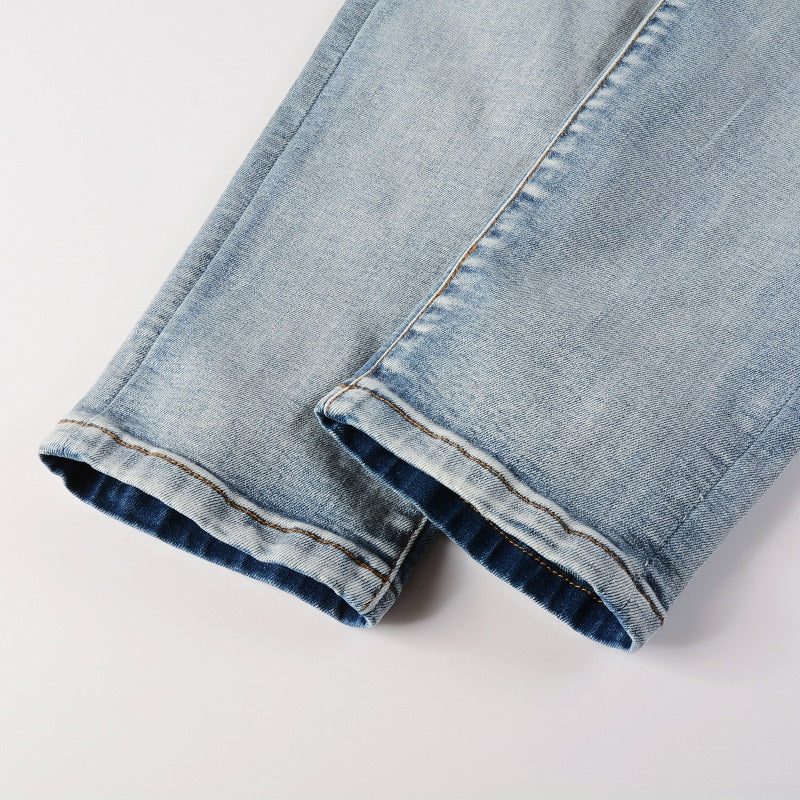 Amiri Blue Gradient Jeans