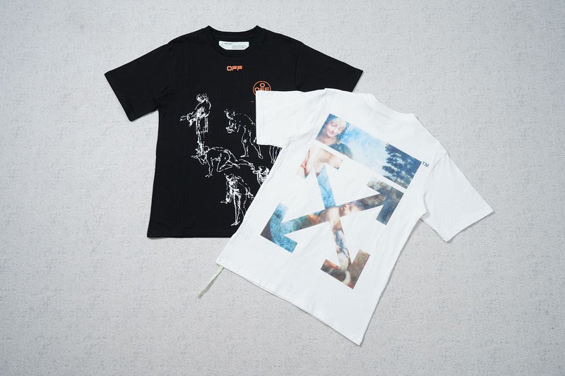 Off white t online shirt louvre