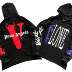 Palm angels x vlone hoodie