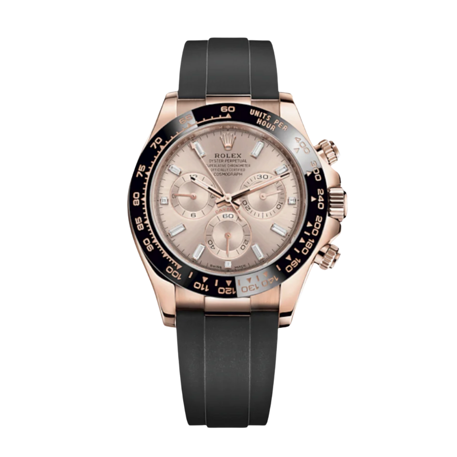 ROLEX DAYTONA BAGUETTE DIAMOND SUNDUST DIAL 40MM