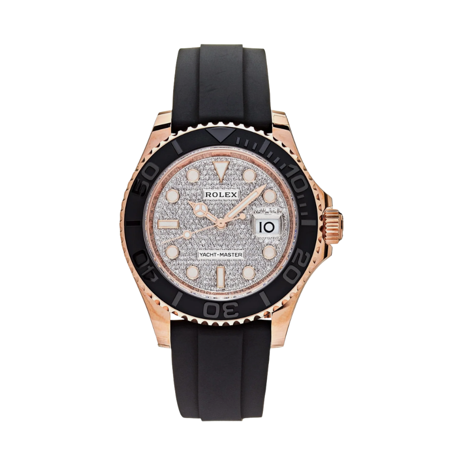 ROLEX YACHT- MASTER ROSE GOLD DIAMOND DIAL 40MM