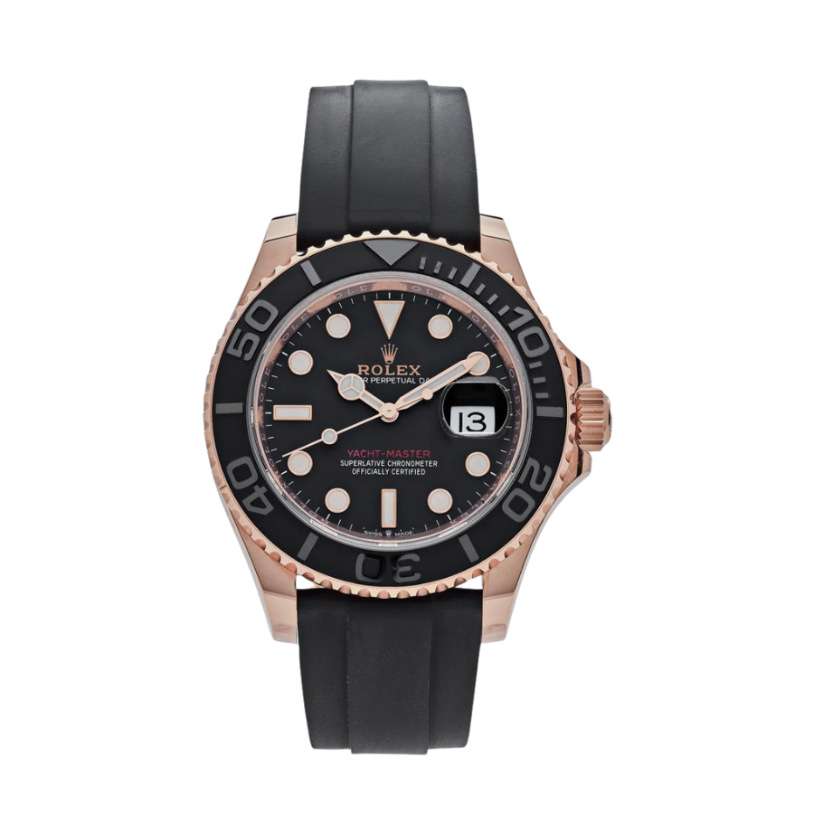 ROLEX YACHT- MASTER ROSE GOLD BLACK DIAL 40MM