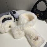 Fur Scarf & Earmuff Set Prada - Image 3