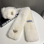 Fur Scarf & Earmuff Set Prada - Image 2