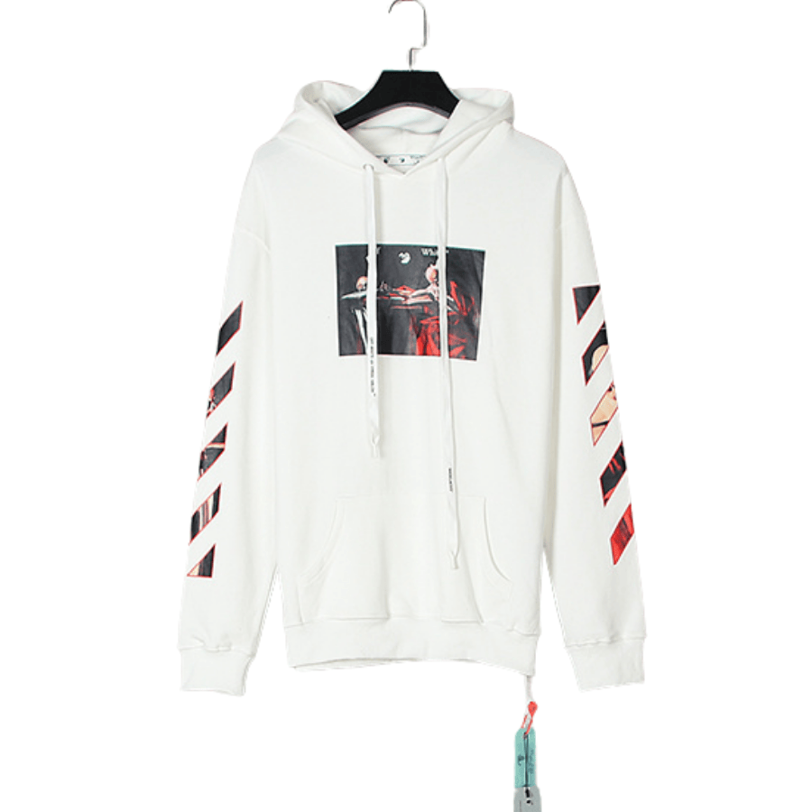 LIVIAN FUNDOS (16) Off white hoodie - Image 1