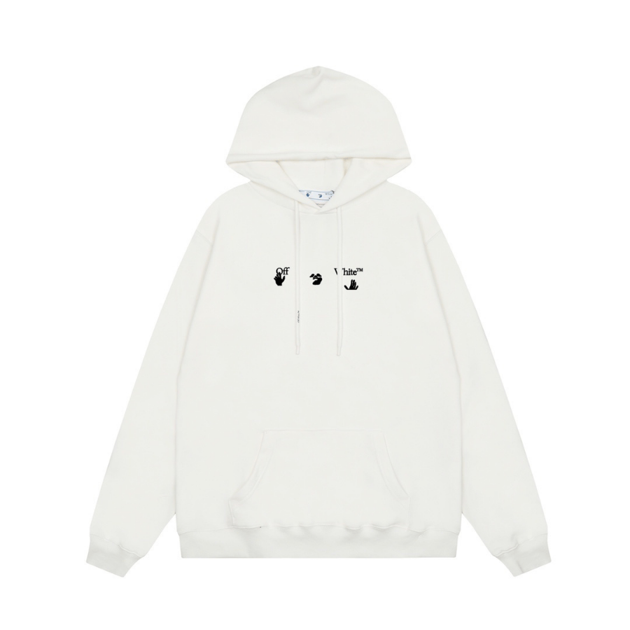 LIVIAN FUNDOS (30) Off white hoodie - Image 1