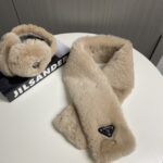 Fur Scarf & Earmuff Set Prada - Image 4