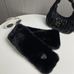 Fur Scarf & Earmuff Set Prada - Image 4