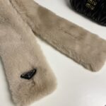 Fur Scarf & Earmuff Set Prada - Image 5